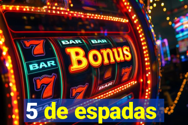 5 de espadas